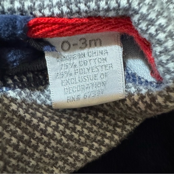 Koala Baby Navy Blue Velour Outfit Footed Pajama Baby Boy 0-3M - Picture 6 of 6